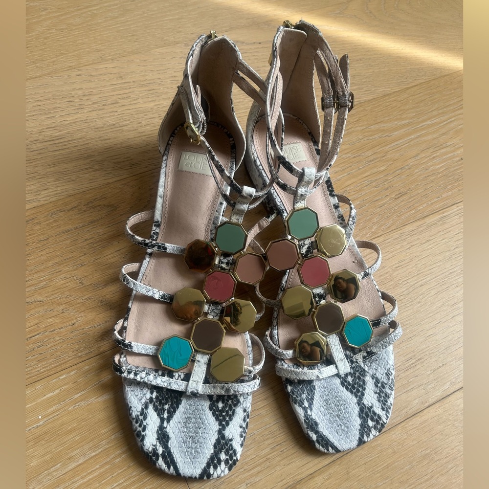 Multi-color Flats Size 8.5